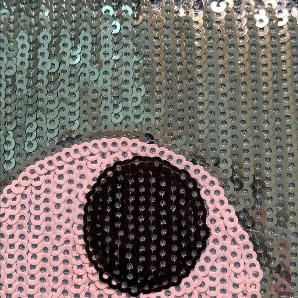 Charming Charlie RSVP Sequin Clutch with Eye Design NWT